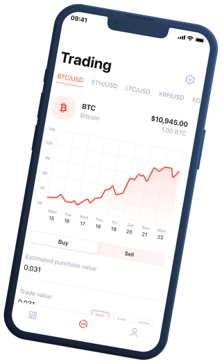 interfaz de la plataforma automatizada de trading de criptomonedas Solventivo en vista